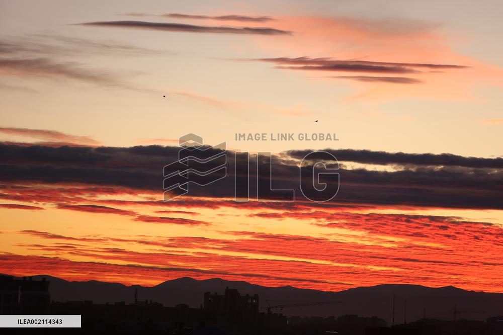 Sunset in Ivano-Frankivsk