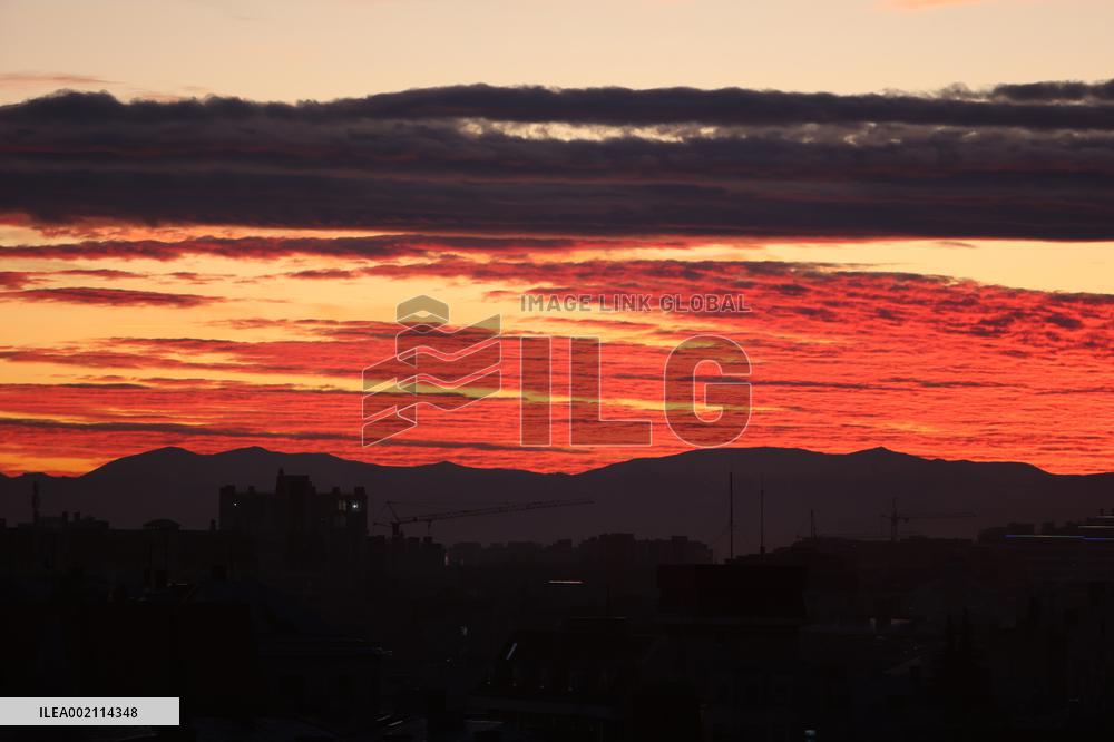 Sunset in Ivano-Frankivsk