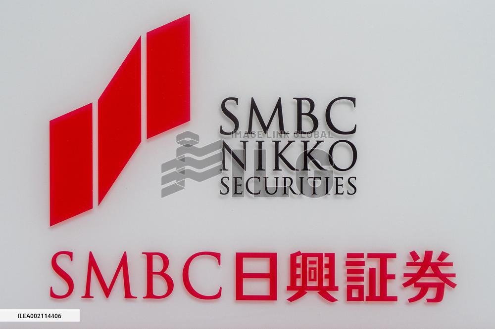 SMBC Nikko Securities signage and logo