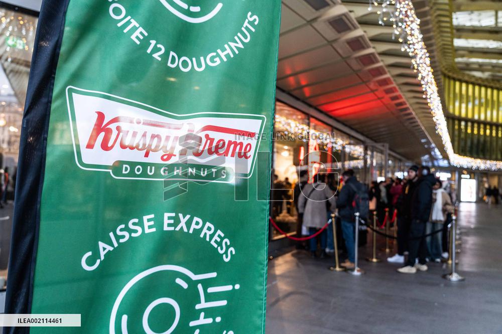 Paris Gets First Taste Of Krispy Kremes