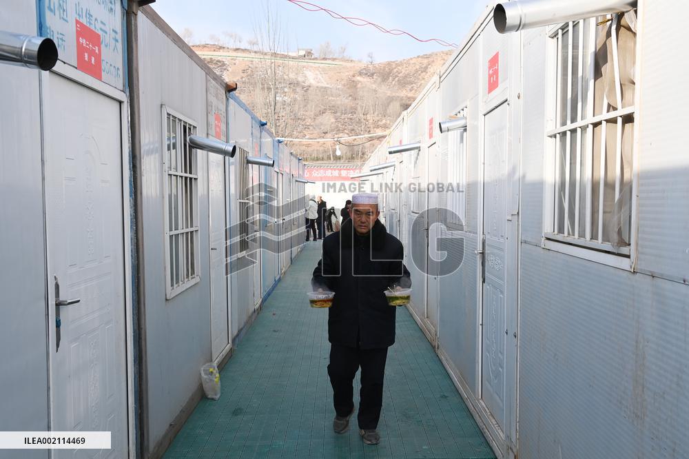 CHINA-GANSU-JISHISHAN COUNTY-EARTHQUAKE-AFTERMATH (CN)