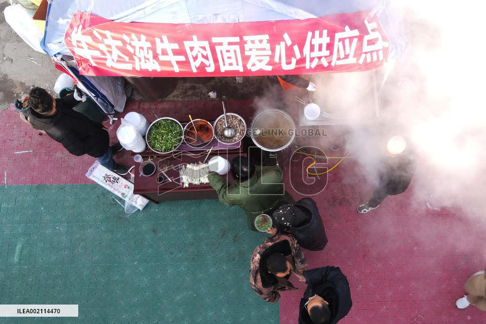 CHINA-GANSU-JISHISHAN COUNTY-EARTHQUAKE-AFTERMATH (CN)