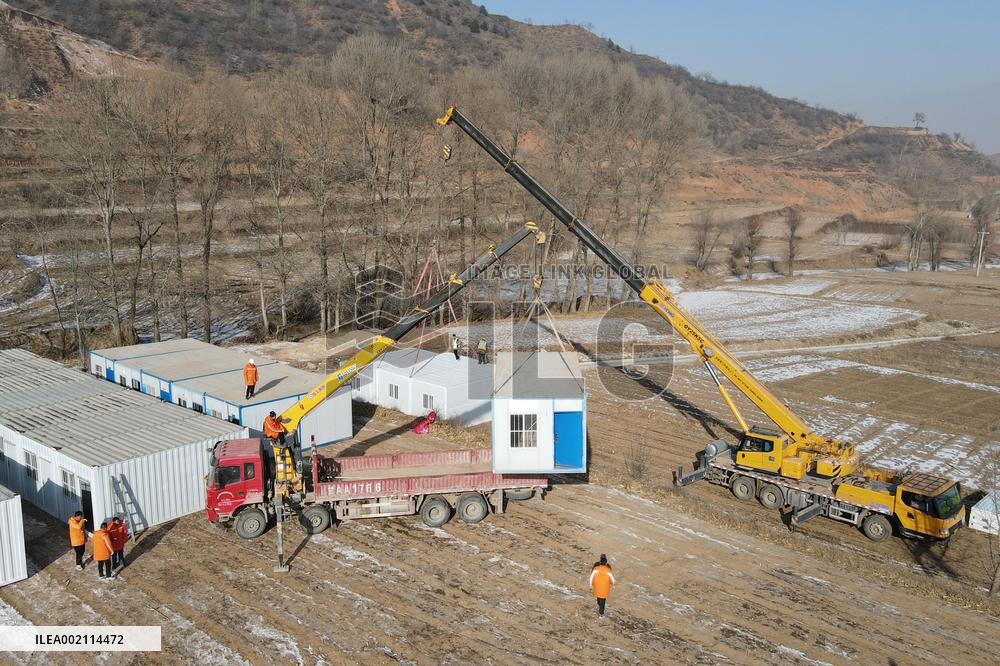 CHINA-GANSU-JISHISHAN COUNTY-EARTHQUAKE-AFTERMATH (CN)