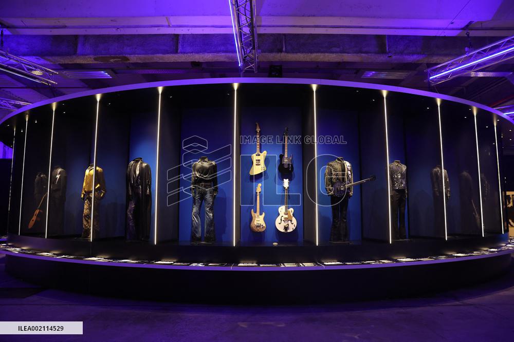Johnny Hallyday, LExposition Preview - Paris