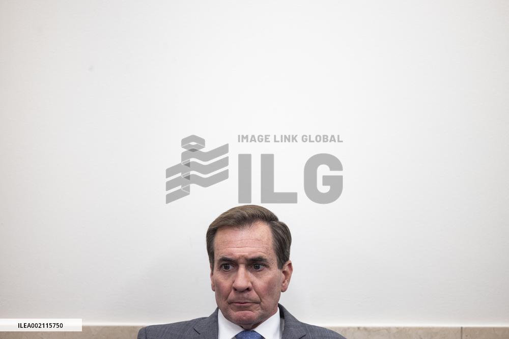 NSC Coordinator John Kirby speaks on humanitarian aid to Gaza and Venezuela prisoner swap