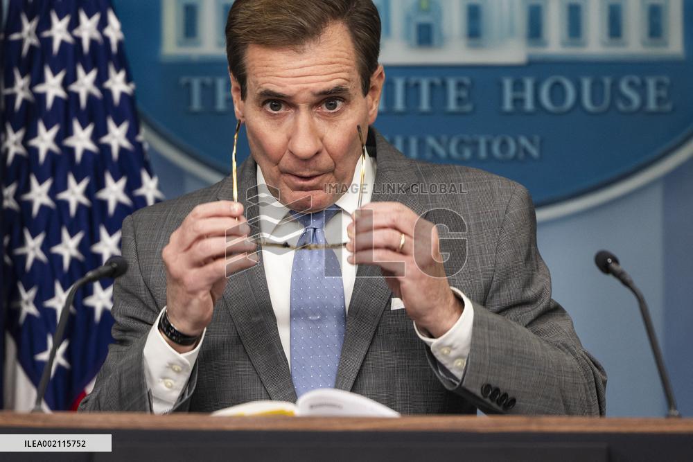 NSC Coordinator John Kirby speaks on humanitarian aid to Gaza and Venezuela prisoner swap