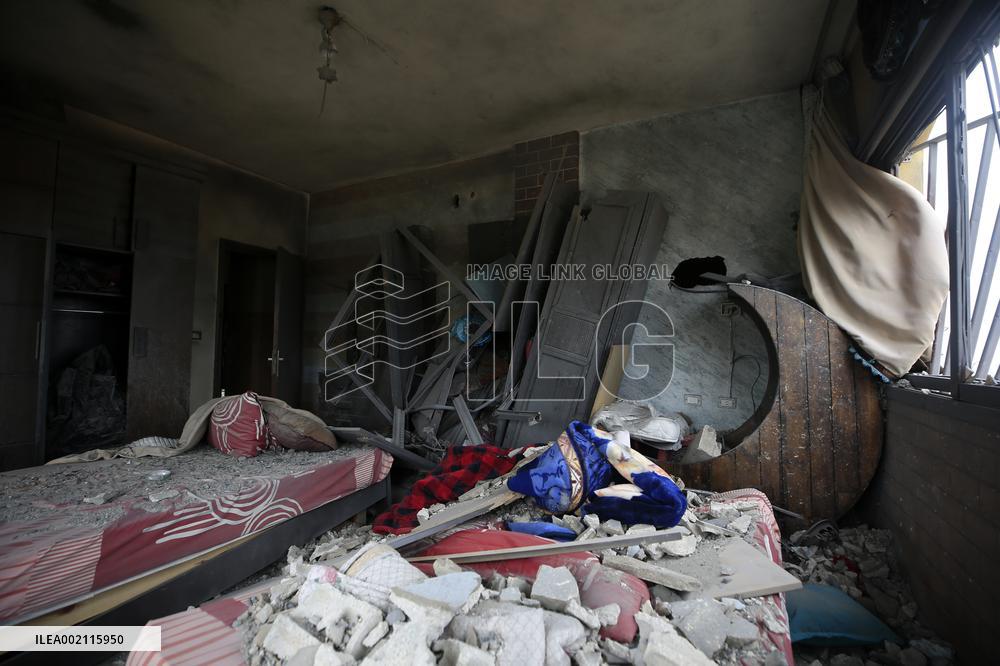 LEBANON-MARKABA-ISRAEL-AIRSTRIKE-DAMAGE