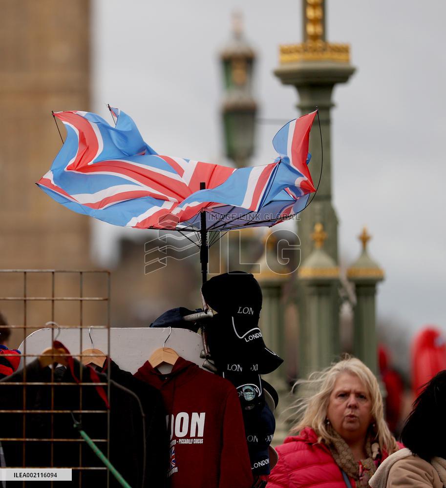 BRITAIN-LONDON-STORM-PIA