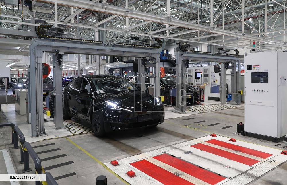 CHINA-SHANGHAI-TESLA-NEW MEGA FACTORY PROJECT-LAUNCH (CN)