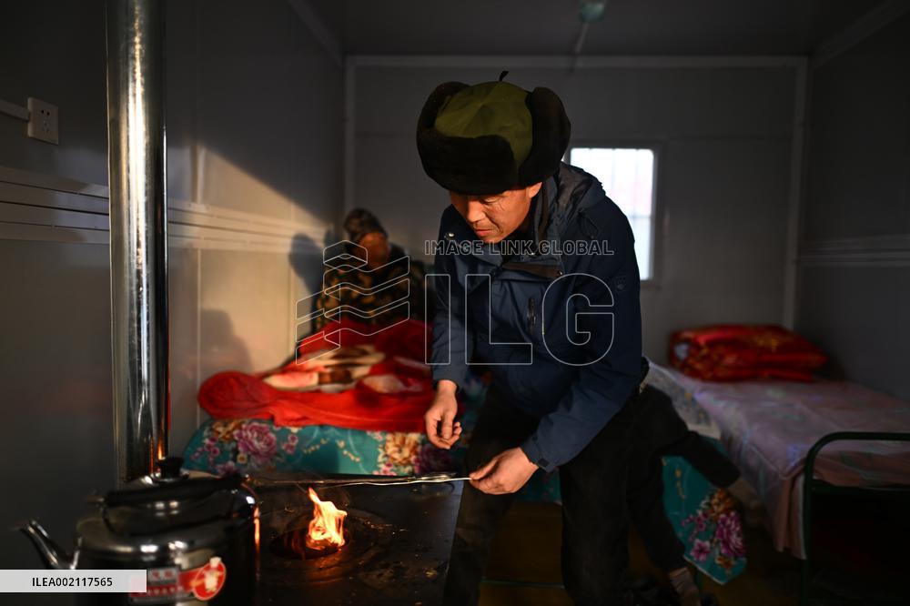 CHINA-QINGHAI-HAIDONG-EARTHQUAKE-WINTER SOLSTICE (CN)