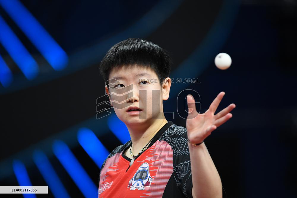 (SP)CHINA-SHENZHEN-TABLE TENNIS-CTTSL-WOMEN'S TEAM SEMIFINAL-SHENZHEN VS ECUST (CN)