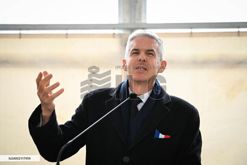 Paris 2024 Geothermal Power Plant Inauguration - Saint-Denis