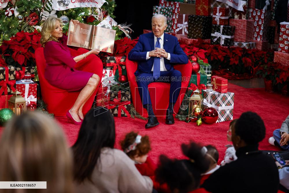DC: President and First Lady Biden Visit Children’s National Hospital in Washington, D.C.