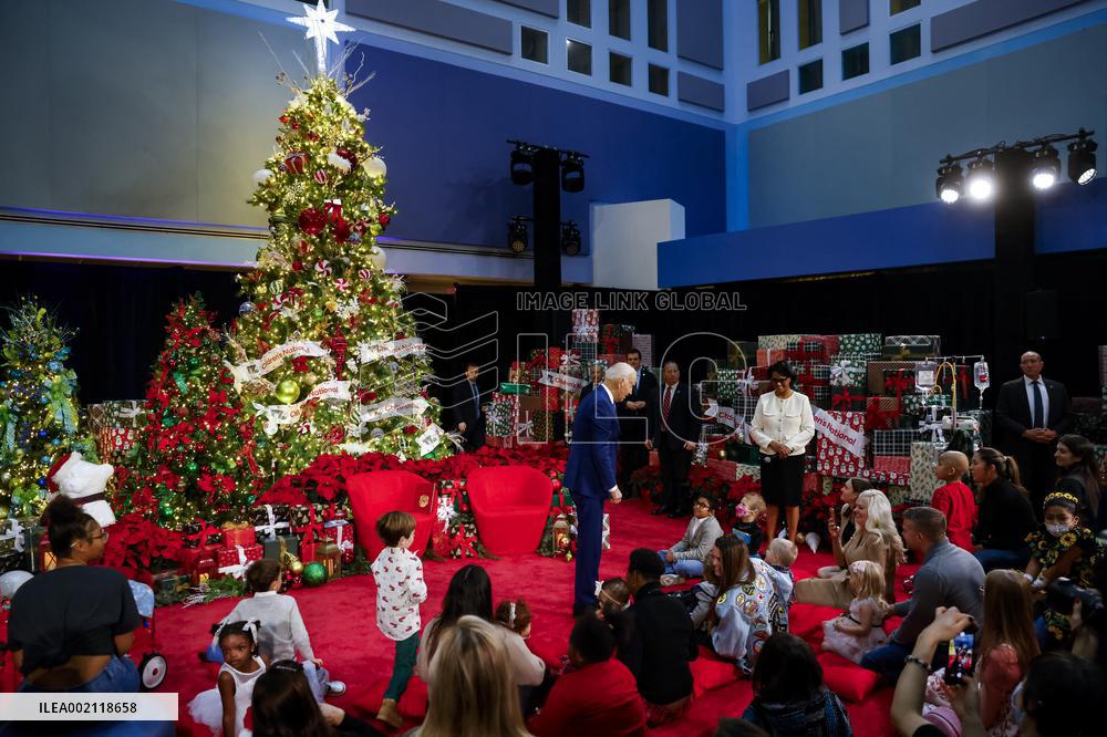 DC: President and First Lady Biden Visit Children’s National Hospital in Washington, D.C.