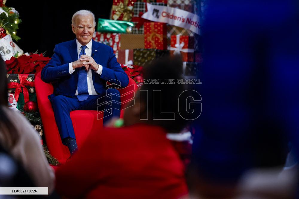 DC: President and First Lady Biden Visit Children’s National Hospital in Washington, D.C.