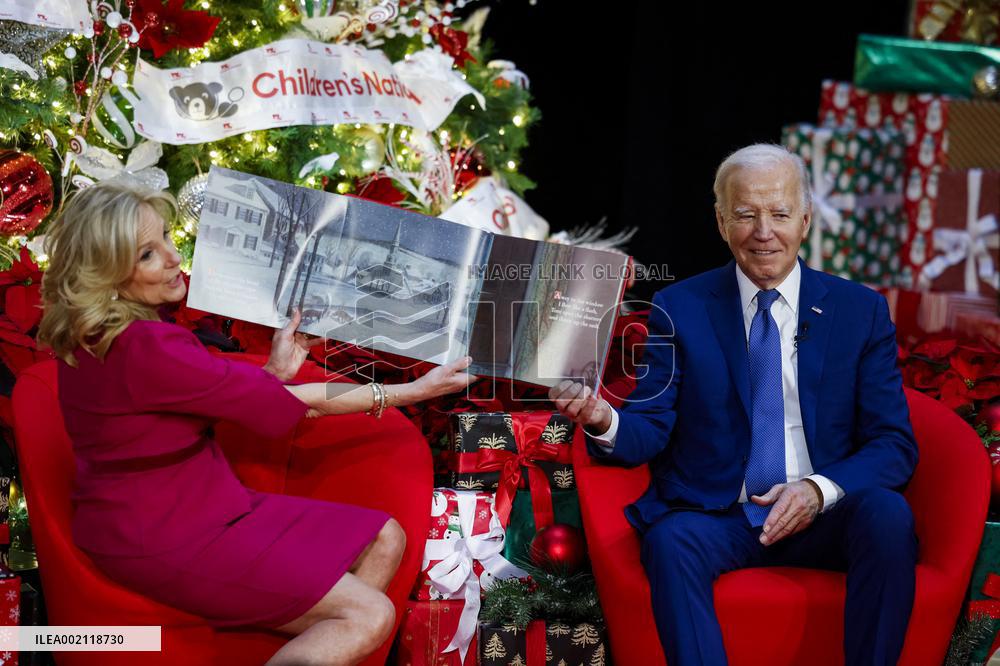 DC: President and First Lady Biden Visit Children’s National Hospital in Washington, D.C.