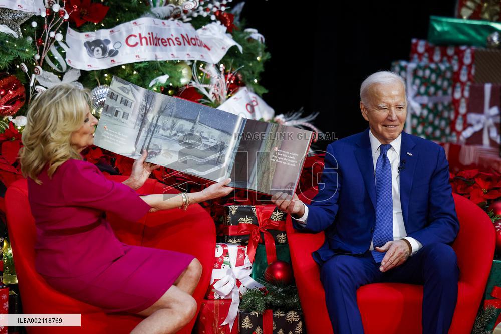DC: President and First Lady Biden Visit Children’s National Hospital in Washington, D.C.