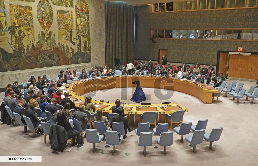 U.N. resolution calls for humanitarian aid for people in Gaza