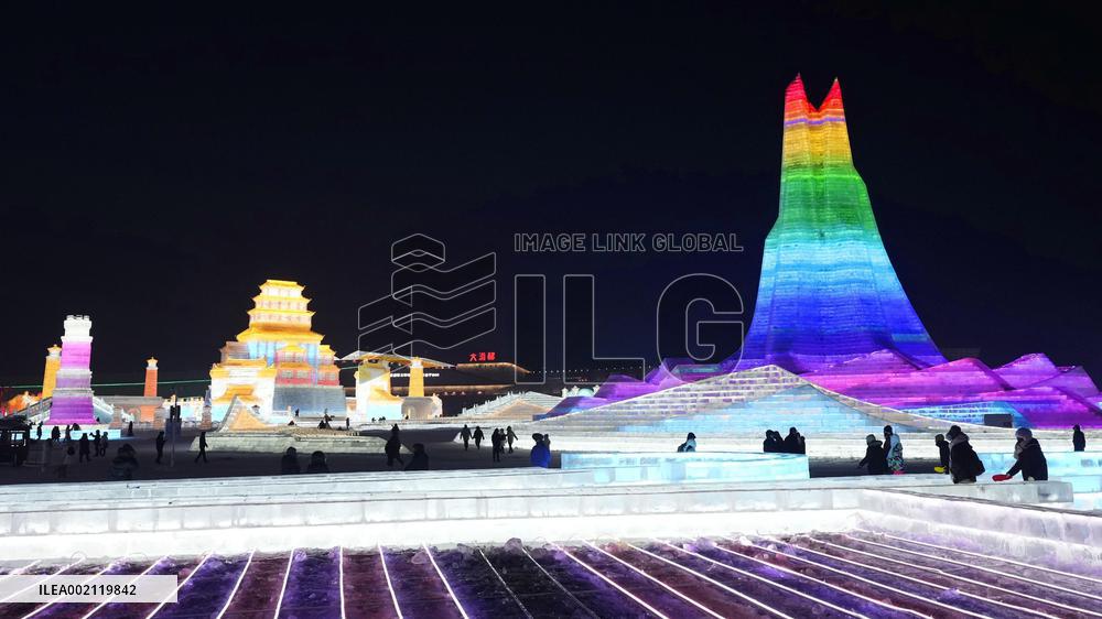 Ice and snow festival in Harbin
