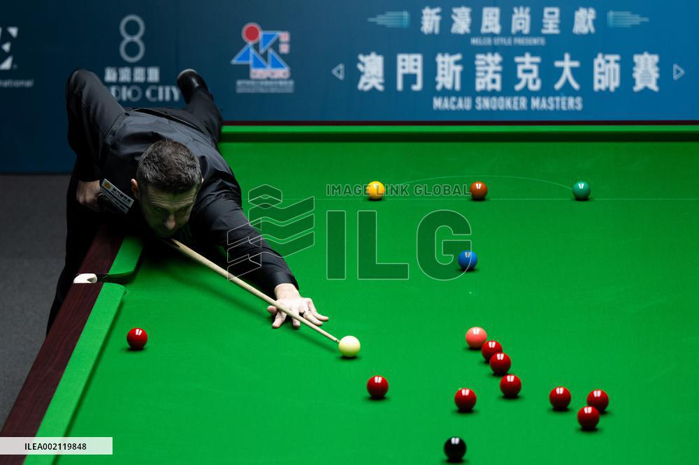 (SP)CHINA-MACAO-SNOOKER-MASTERS (CN)