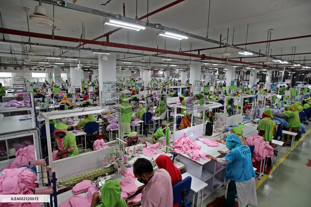 Garments factory In Bangladesh