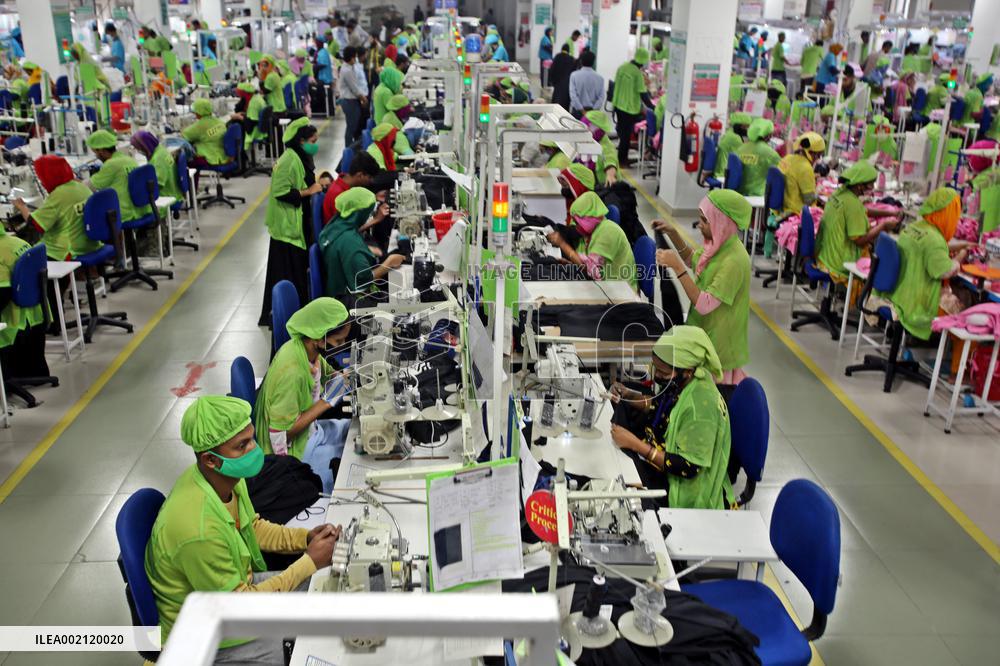 Garments factory In Bangladesh