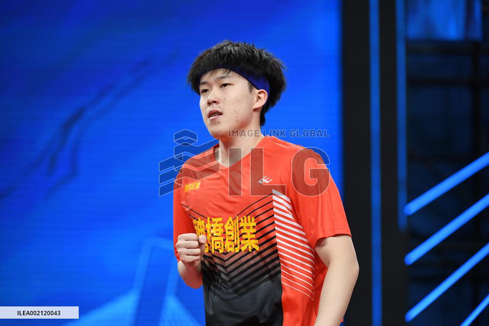 (SP)CHINA-SHENZHEN-TABLE TENNIS-CTTSL-MEN'S TEAM SEMIFINAL-SHANDONG WEIQIAO VS SHANTOU (CN)