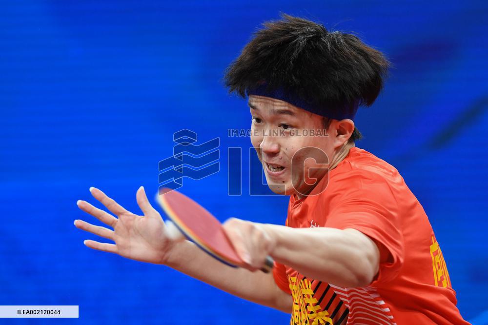 (SP)CHINA-SHENZHEN-TABLE TENNIS-CTTSL-MEN'S TEAM SEMIFINAL-SHANDONG WEIQIAO VS SHANTOU (CN)