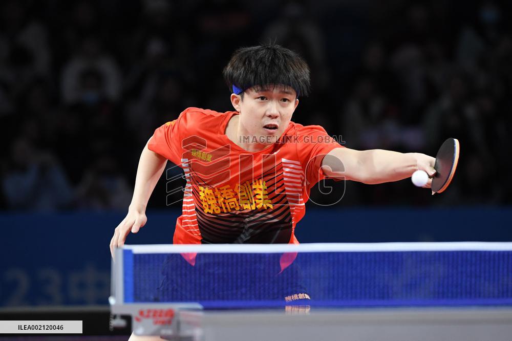 (SP)CHINA-SHENZHEN-TABLE TENNIS-CTTSL-MEN'S TEAM SEMIFINAL-SHANDONG WEIQIAO VS SHANTOU (CN)