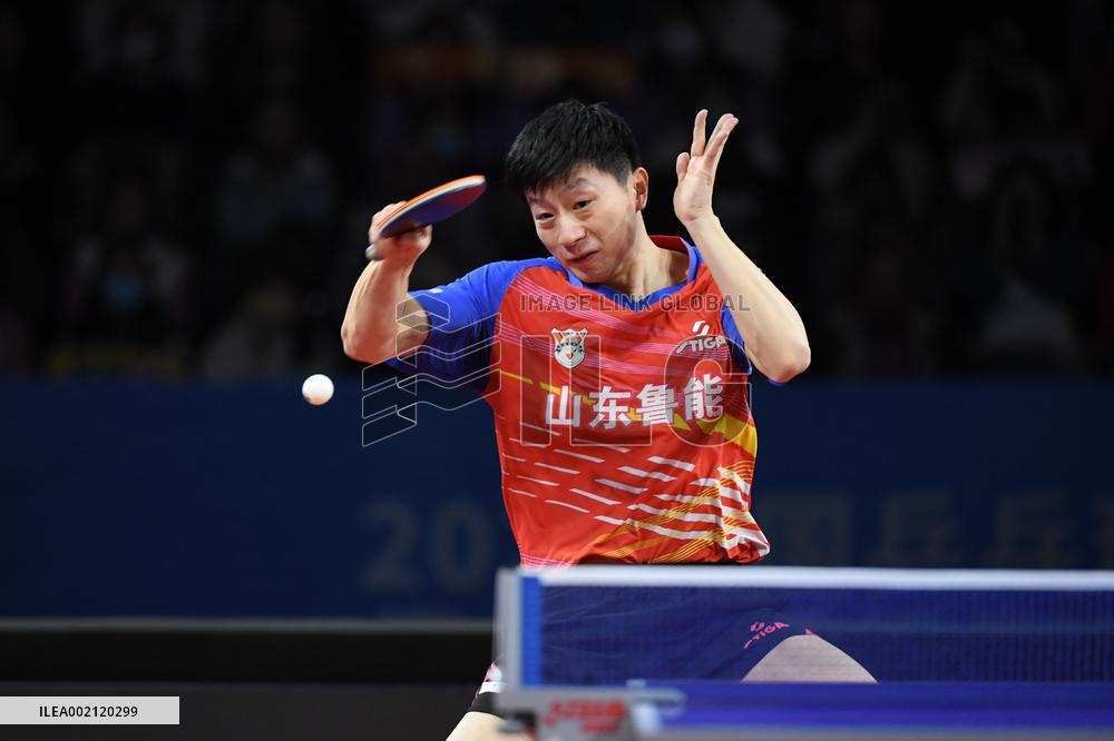 (SP)CHINA-SHENZHEN-TABLE TENNIS-CTTSL-MEN'S TEAM SEMIFINAL-SHANDONG LUNENG VS SHANGHAI (CN)