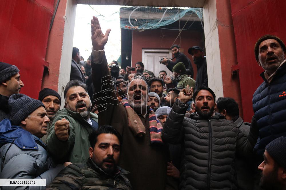 Protest Against Civilians Killing In Jammu And Kashmir