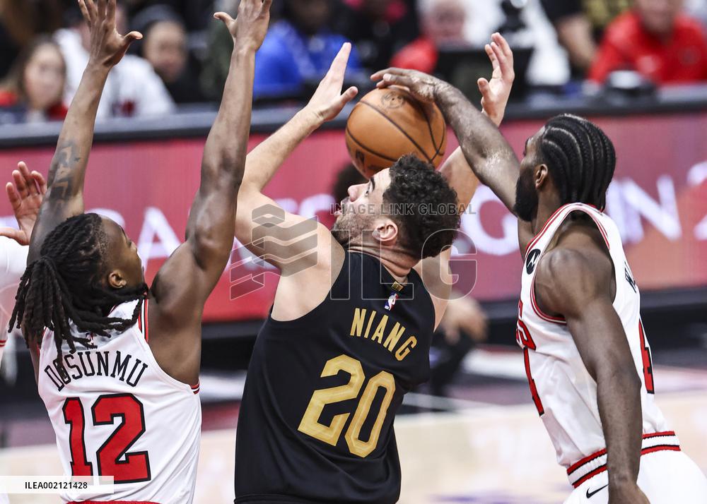 (SP)U.S.-CHICAGO-BASKETBALL-NBA-CAVALIER VS BULLS