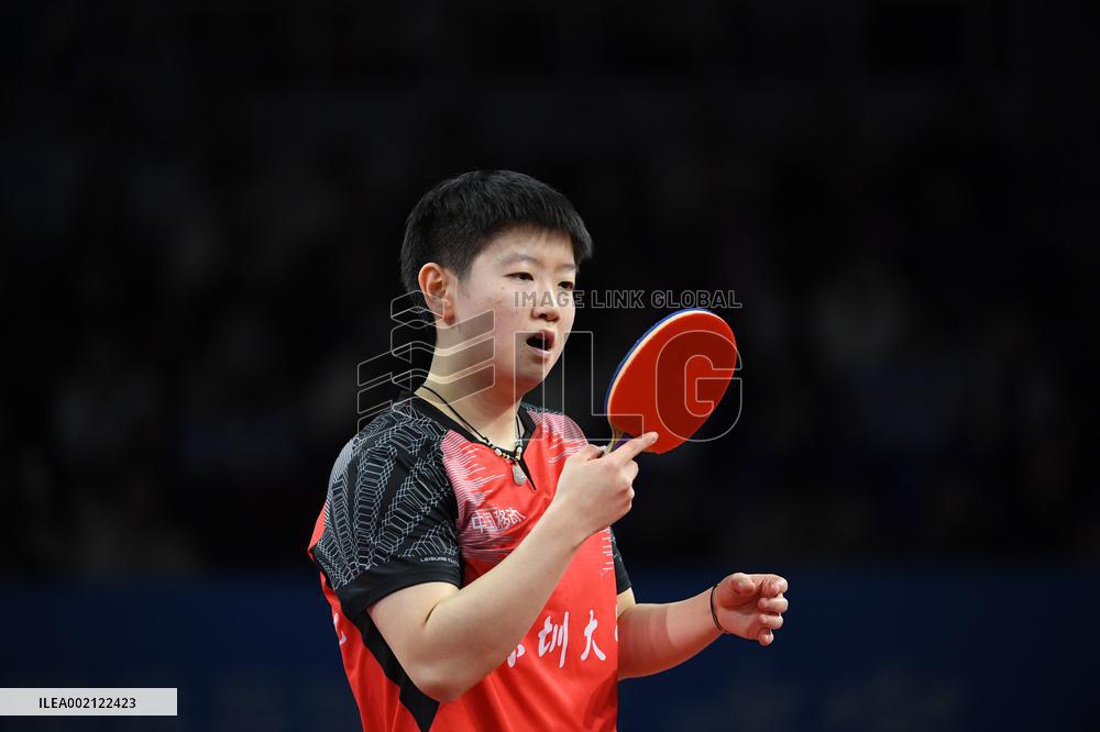 (SP)CHINA-SHENZHEN-TABLE TENNIS-CTTSL-WOMEN'S TEAM FINAL (CN)
