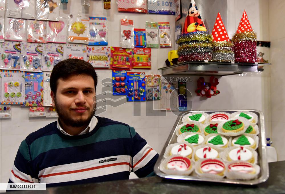SYRIA-DAMASCUS-CHRISTMAS-SWEETS