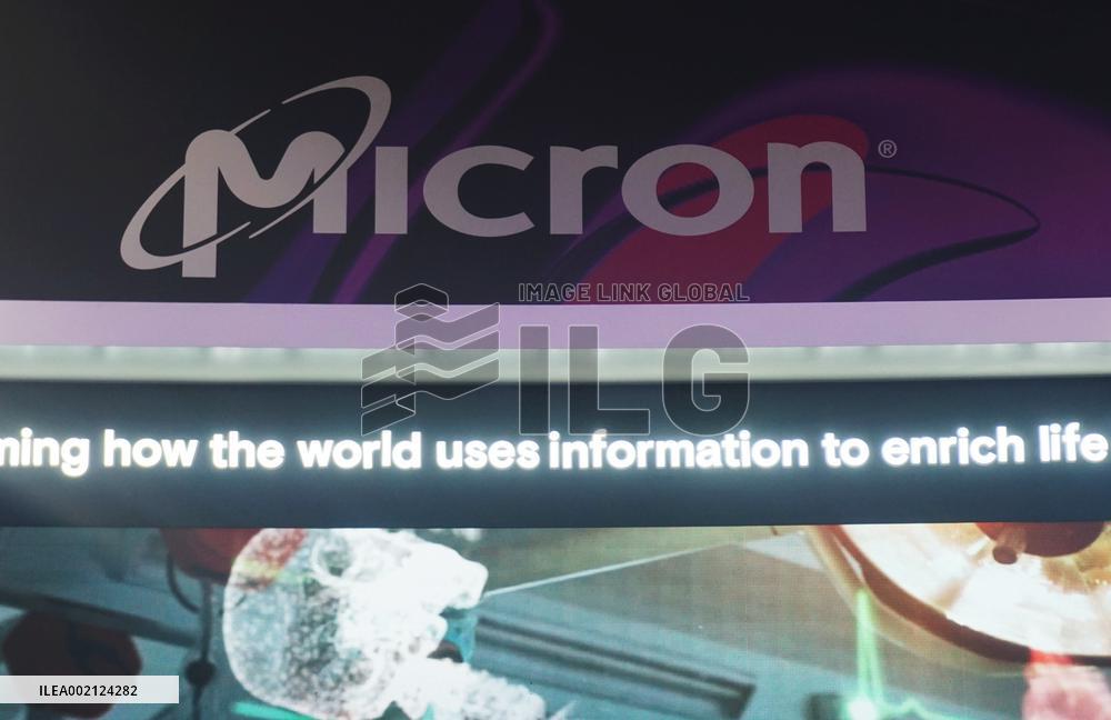 Micron Booth at CIIE in Shanghai
