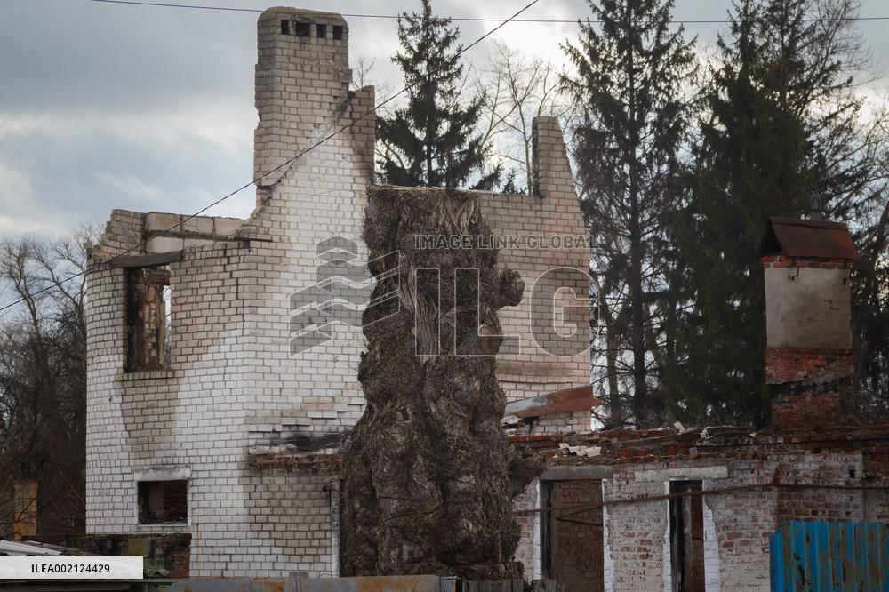 Damage done by Russian invasion in Chernihiv Region