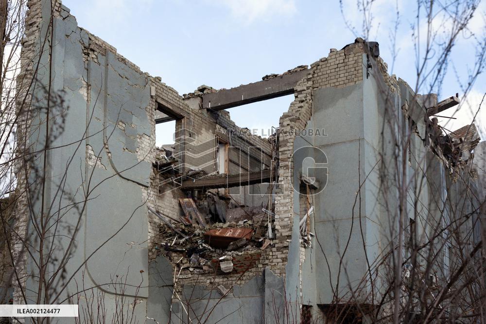 Damage done by Russian invasion in Chernihiv Region