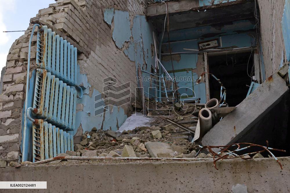 Damage done by Russian invasion in Chernihiv Region