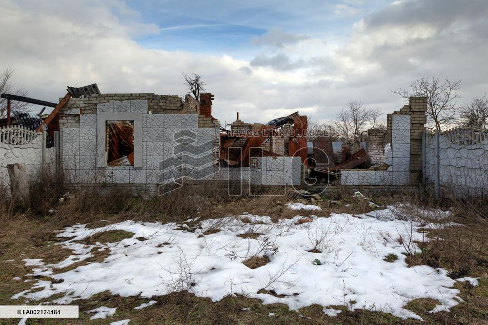 Damage done by Russian invasion in Chernihiv Region