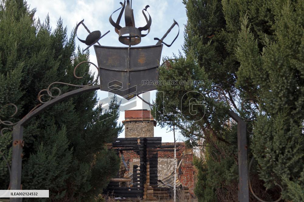 Damage done by Russian invasion in Chernihiv Region