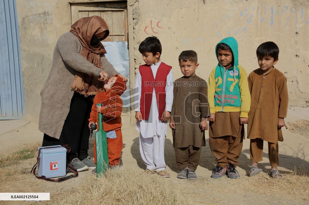 AFGHANISTAN-KABUL-ANTI-POLIO-CAMPAIGN