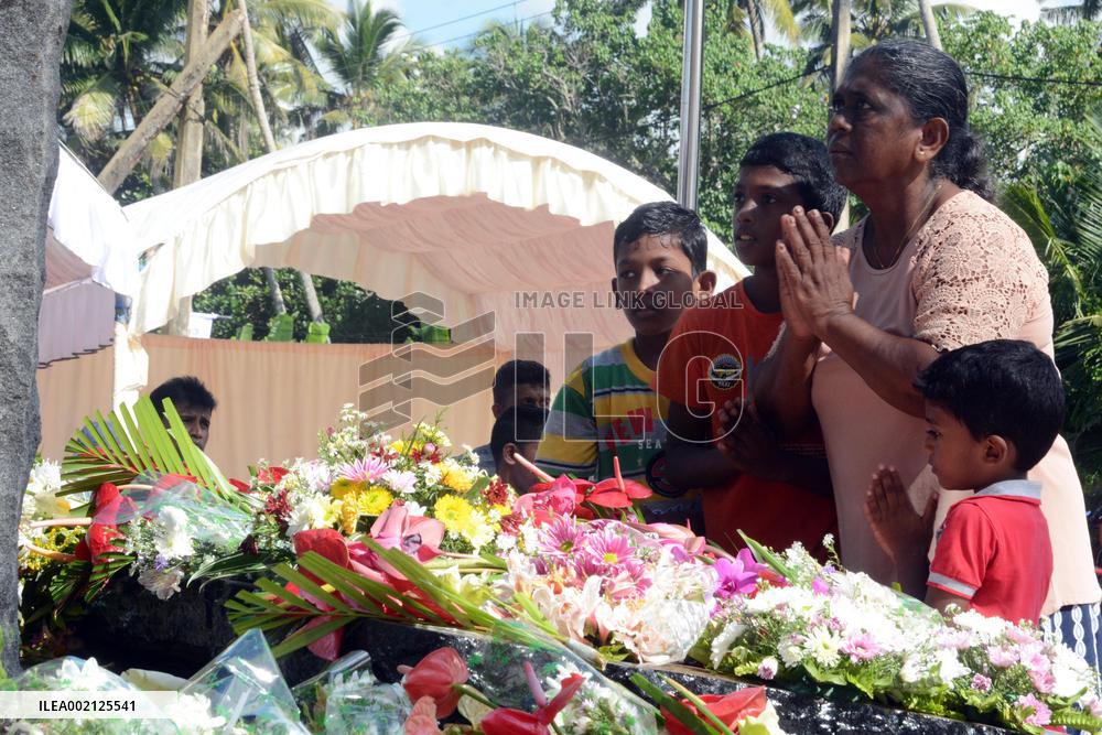 SRI LANKA-TSUNAMI-COMMEMORATION