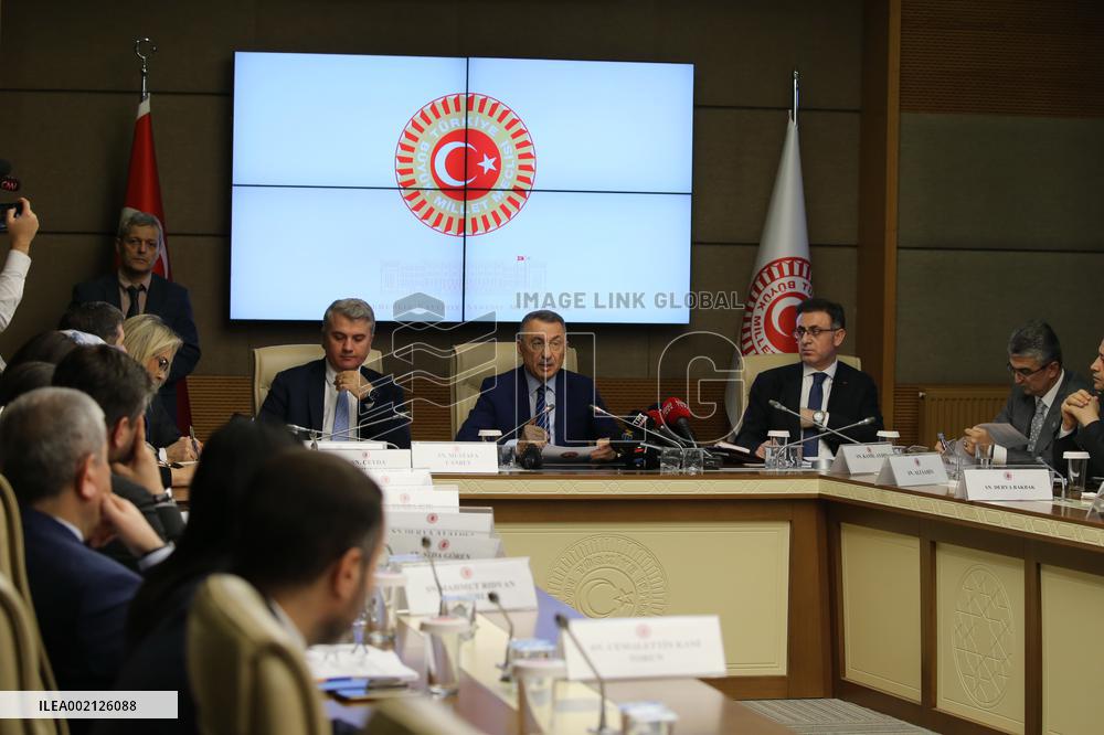 TÜRKIYE-ANKARA-PARLIAMENTARY COMMITTEE-SWEDEN-NATO BID-APPROVAL