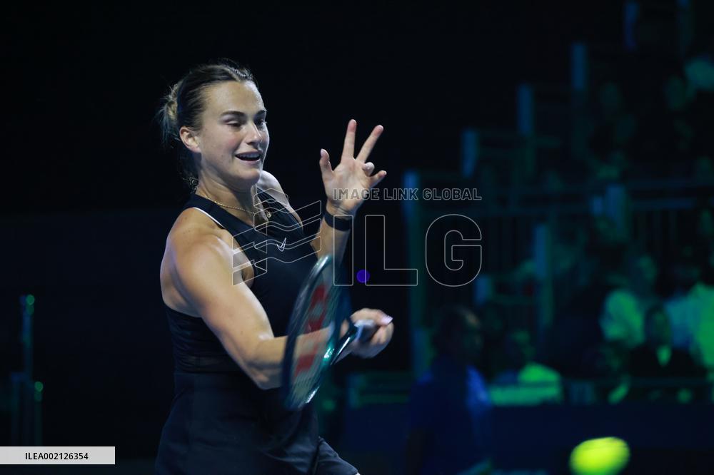 (SP)SAUDI ARABIA-RIYADH-RIYADH SEASON TENNIS CUP-SABALENKA VS JABEUR