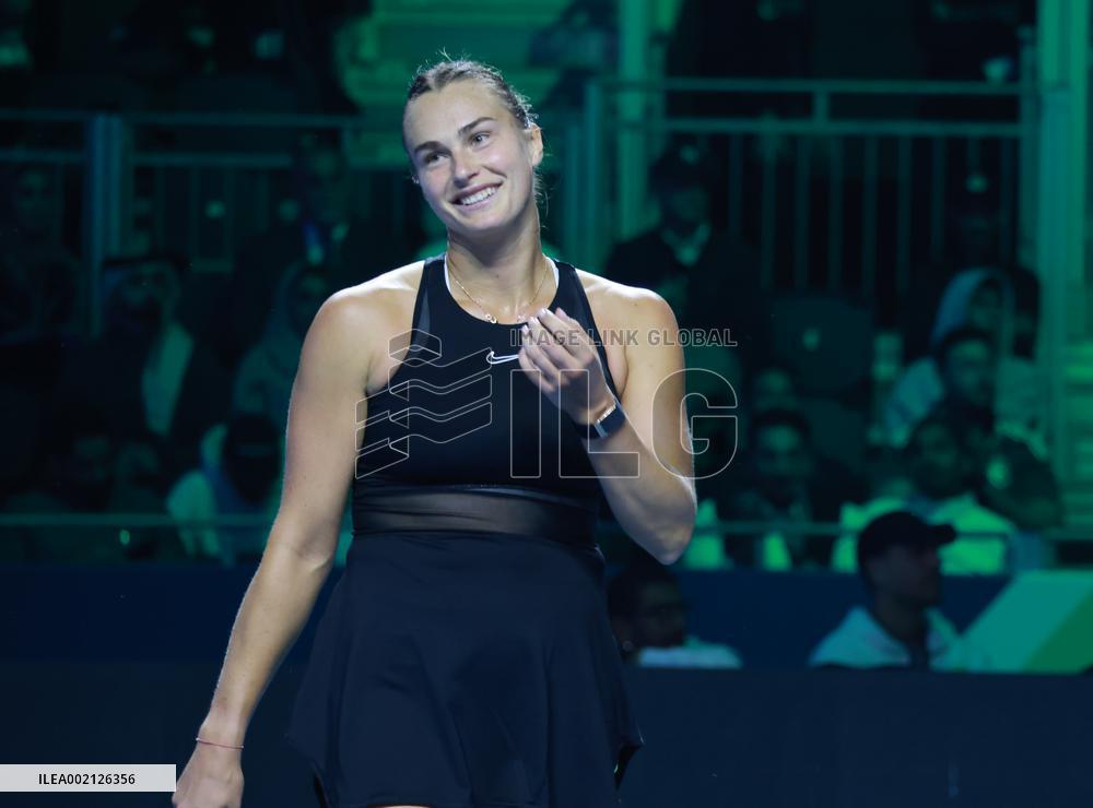 (SP)SAUDI ARABIA-RIYADH-RIYADH SEASON TENNIS CUP-SABALENKA VS JABEUR