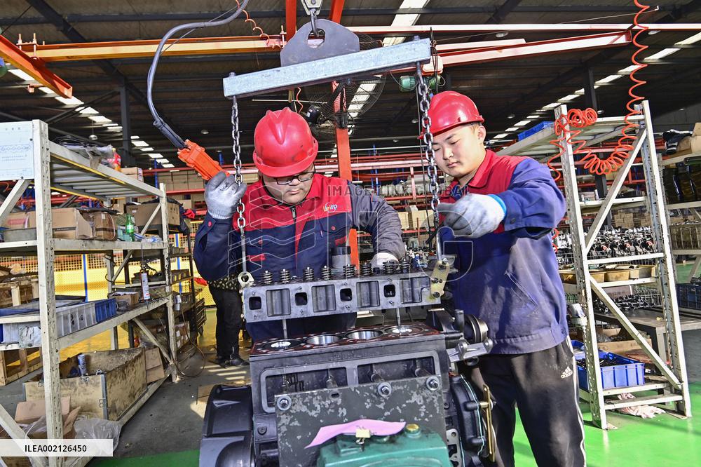 An Engine Manufacturing Company in Qingzhou