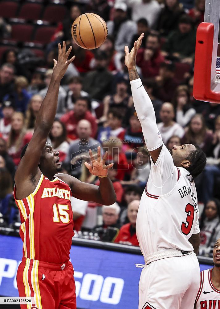 (SP)U.S.-CHICAGO-BASKETBALL-NBA-CHICAGO BULLS VS ATLANTA HAWKS