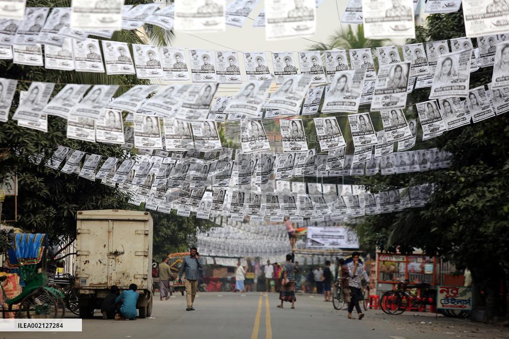Posters Of The Parliamentary Election Candidates - Bangladesh