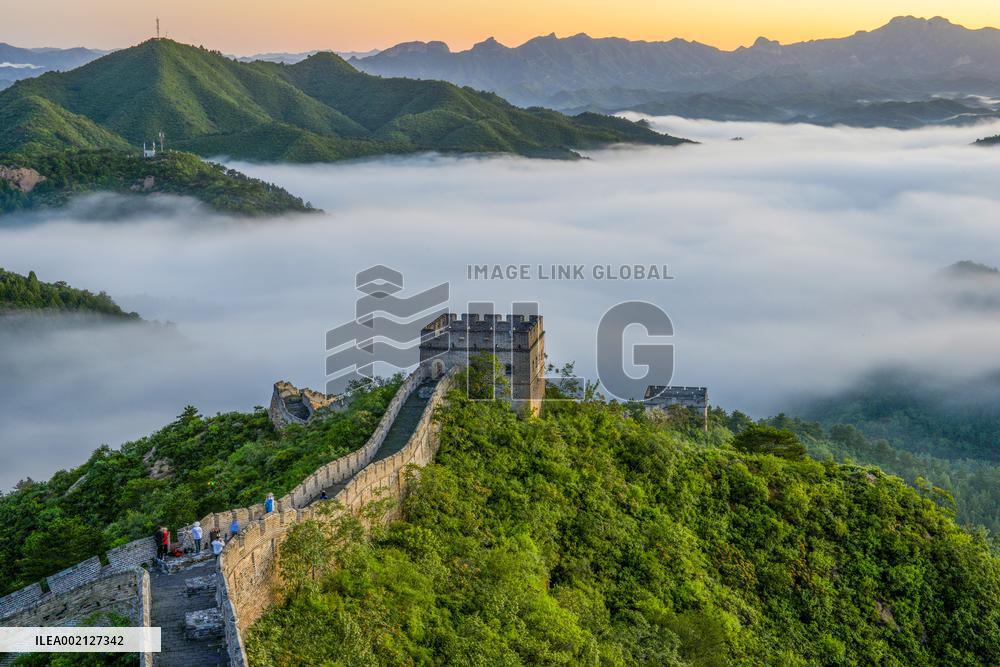 CHINA-HEBEI-GREAT WALL-SEASONS-AERIAL VIEWS (CN)