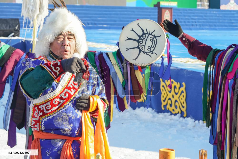 CHINA-HEILONGJIANG-DAQING-WINTER FISHING (CN)